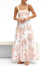 Square Neck Wide Strap Maxi Dress OutfitFlow